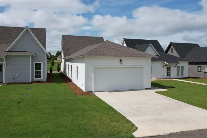 Example of a completed 2car Garage Homesite plan