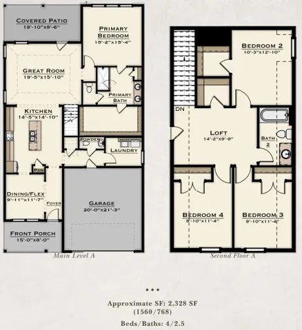 Preston A Floorplan