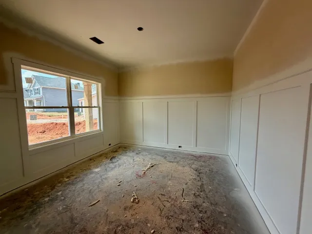 This versatile space offers ample natural light and clean architectural details, ready for personalization.