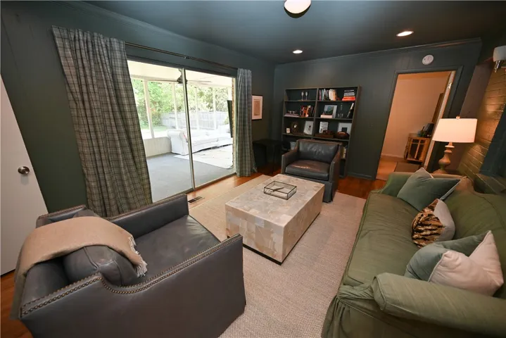 Currently functions as a cozy den, but the possibilities for this space are endless!