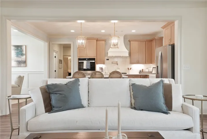 Example of Hunter A Floorplan - Model Home Photos