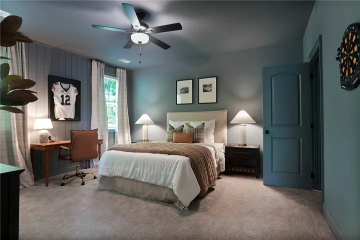 Example of Hunter A Floorplan - Model Home Photos
