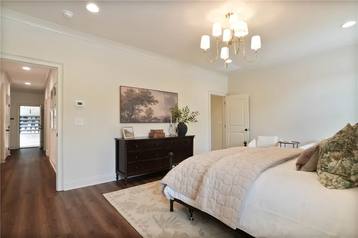 Example of Hunter A Floorplan - Model Home Photos