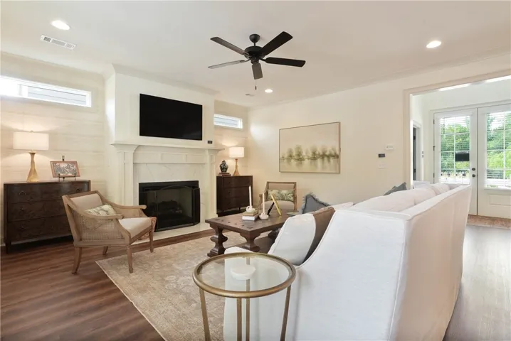 Example of Hunter A Floorplan - Model Home Photos