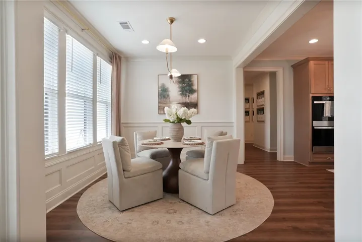 Example of Hunter A Floorplan - Model Home Photos