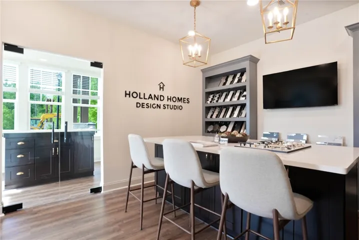 Example of Hunter A Floorplan - Model Home Photos