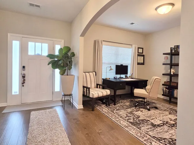 This versatile space is currently used as an office, but could also be a Living room or Music Room.