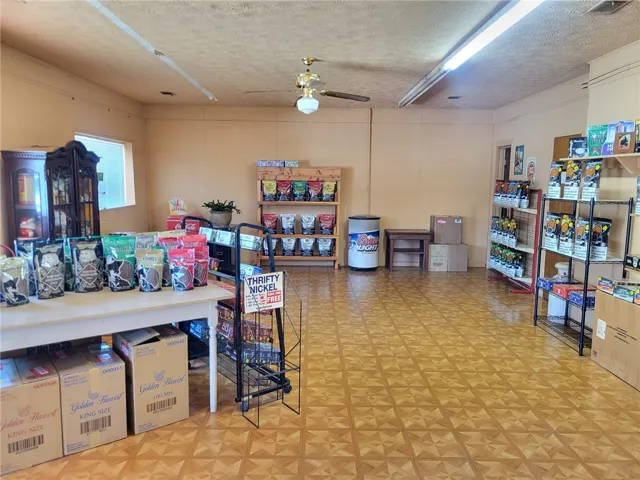 This spacious commercial interior features resilient flooring, ready for your business vision.