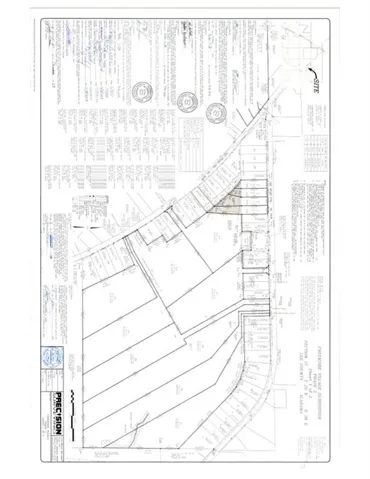Visualize property boundaries and lot layouts with this detailed plat map.