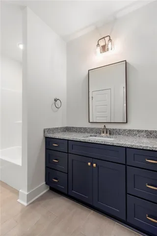 Example of a completed End Unit Townhome