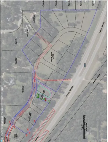 Explore this detailed plat map, showcasing a desirable lot with ample space for diverse possibilities.