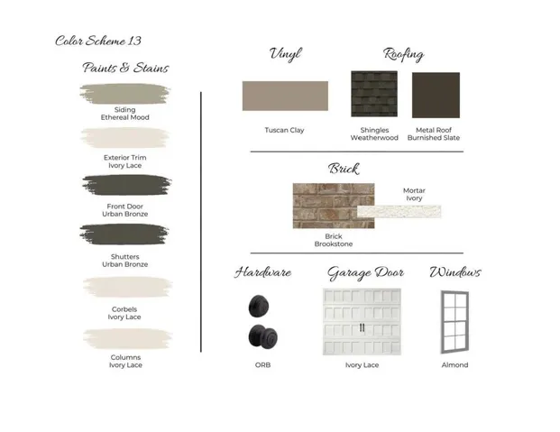Auburn Farms Lot 19 - Exterior Color Scheme 13