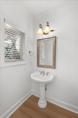 1/2 bath on main floor