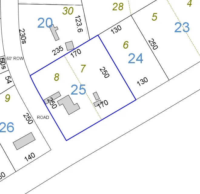 Tax Plat Map
