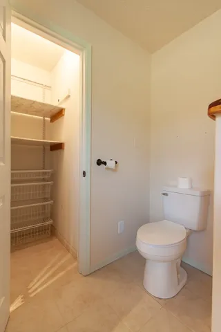 Bathroom 2 with large closet.