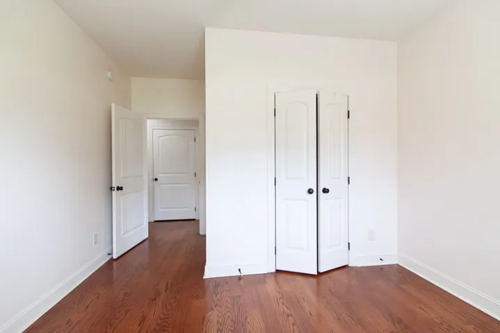 The third bedroom has great closet space.