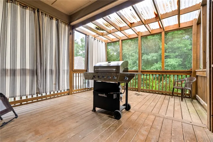 This inviting patio features ample space for entertaining and enjoying outdoor living.