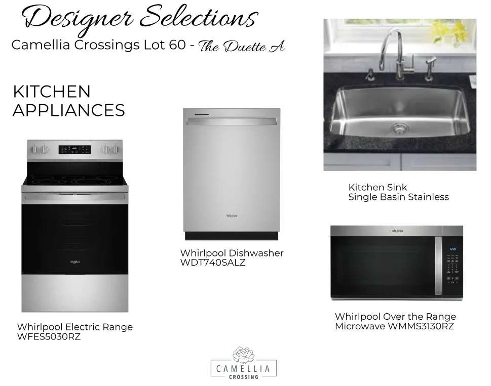 Camellia Duette 60 Design Selections