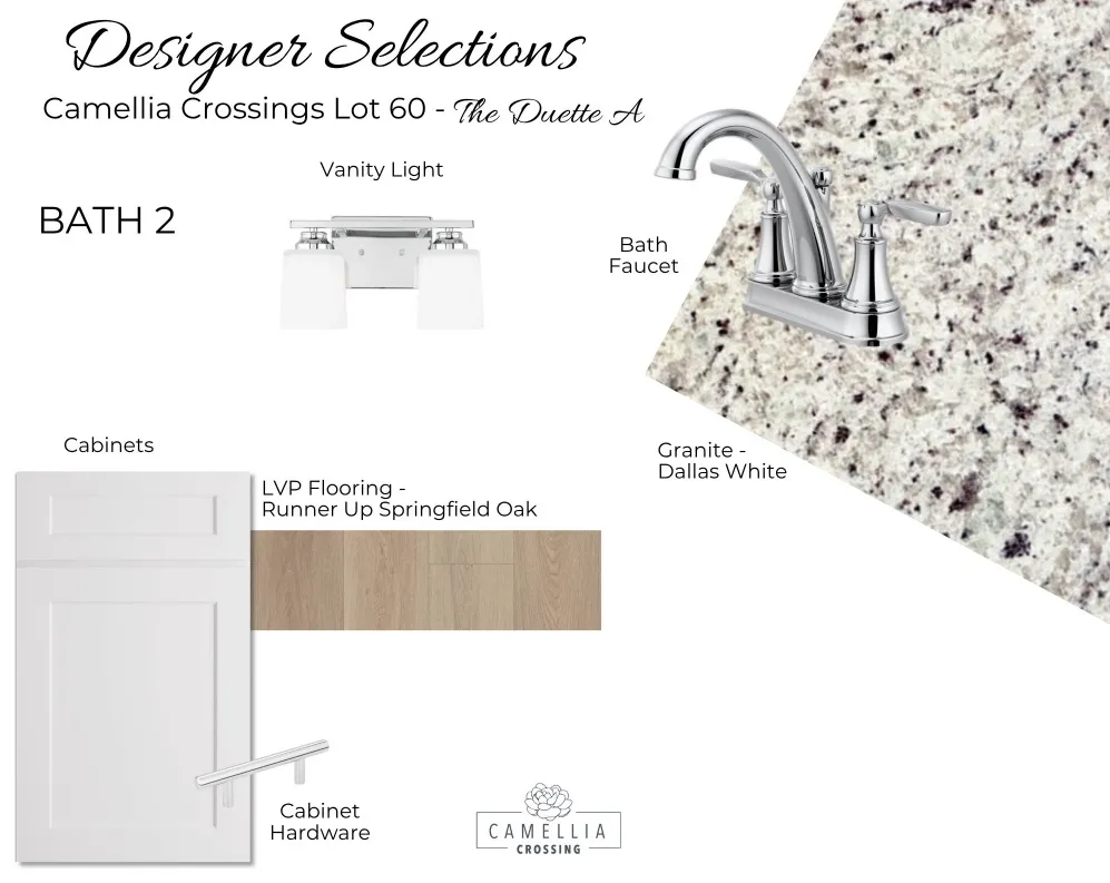 Camellia Duette 60 Design Selections