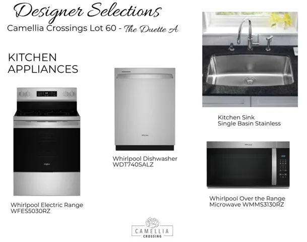Camellia Duette 60 Design Selections