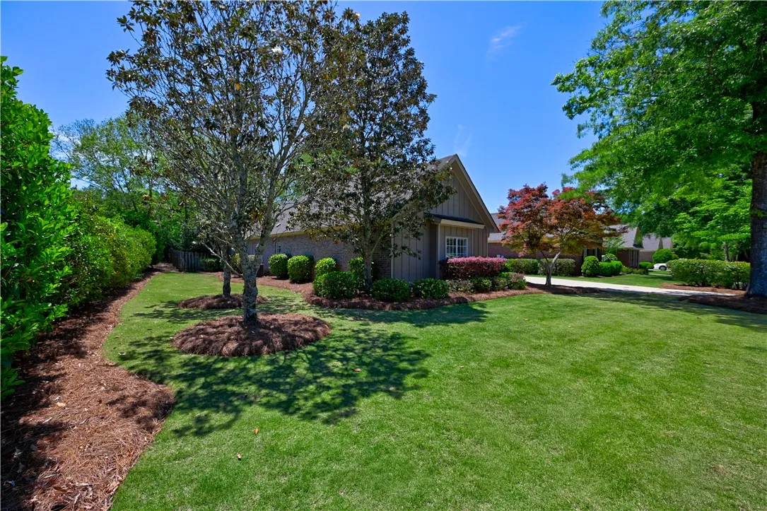 Corner lot means extra side yard!
