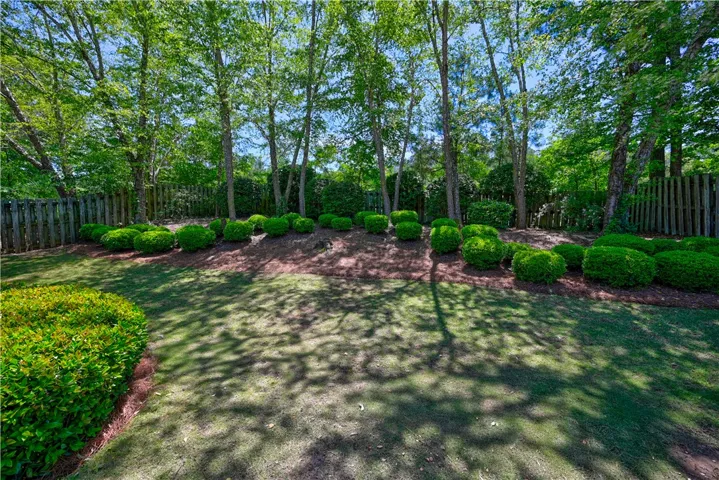 What could make this picturesque yard even more magical....?