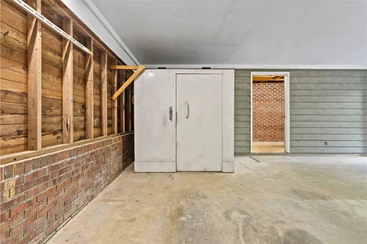 storm shelter bolted in