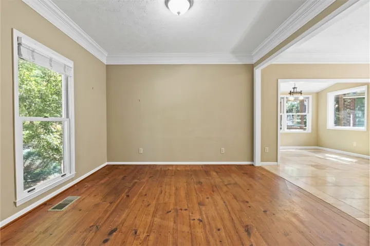 Flexible space could be formal dining, extra living area or a study