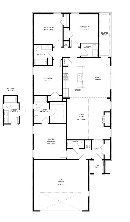 Hampton Floor Plan