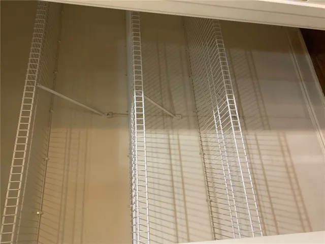 Functional closet space provides adaptable storage solutions for any wardrobe.