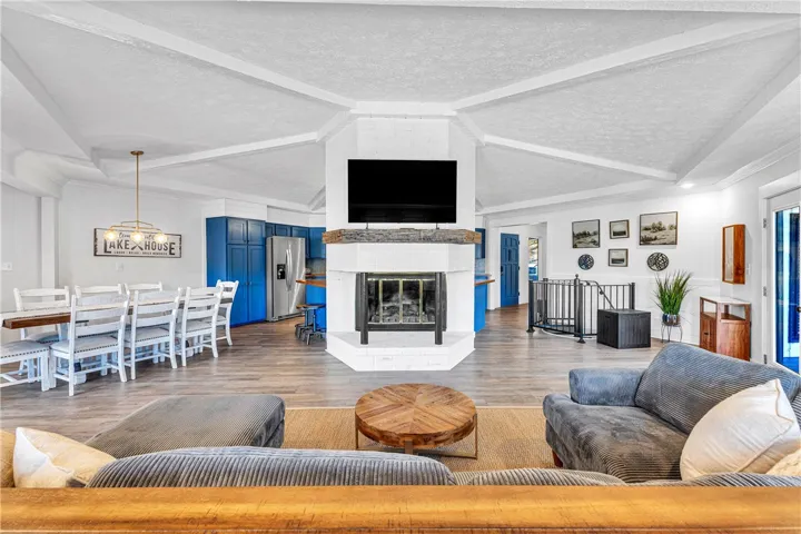 This inviting interior features an open layout, ideal for entertaining and comfortable living.