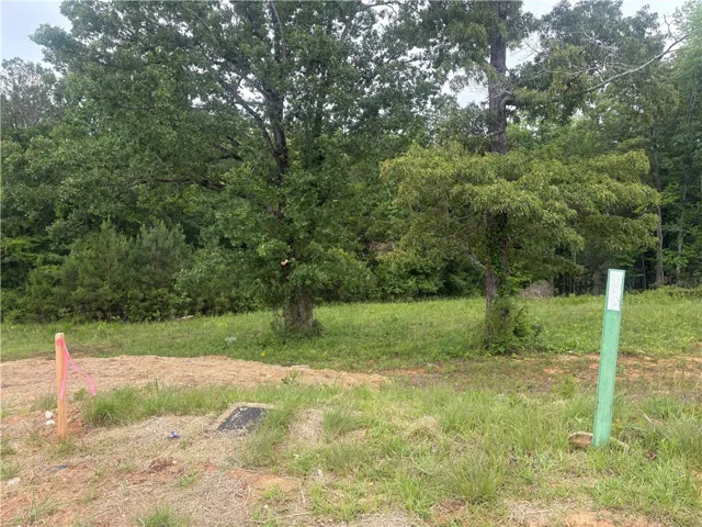 A tranquil lot with mature trees, perfect for building your dream home.
