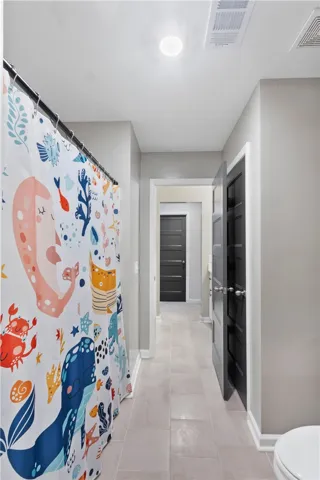 Upstairs: Guest Bathroom (Jack and Jill)