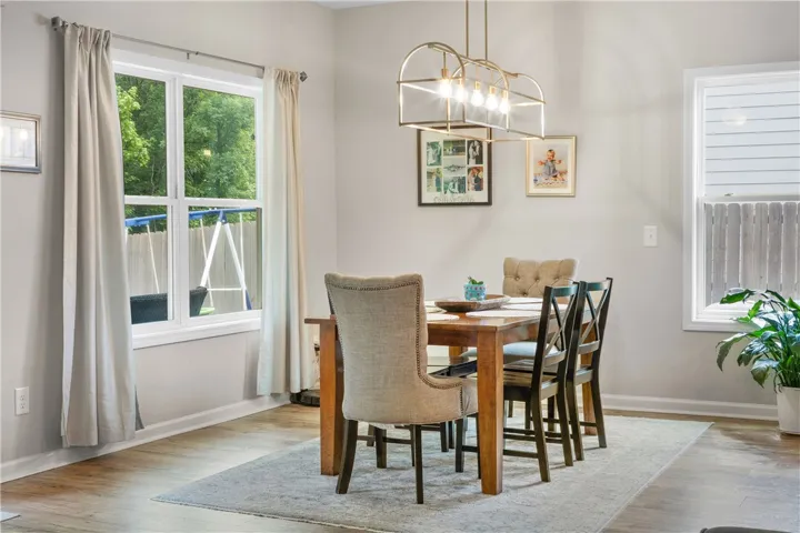 Dining space