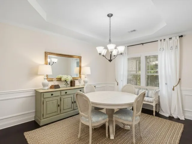 Virtually Staged Dining Room