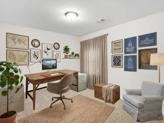 Virtually Staged Office