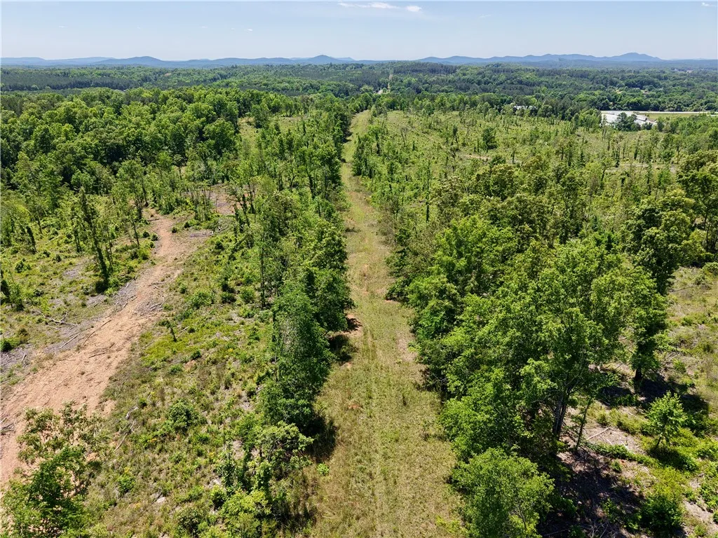 Pipeline easement through the east side