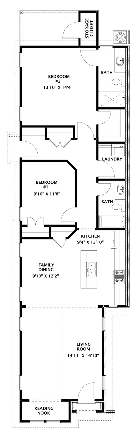 The duette 4C by Holland Homes LLC. All plans, pricing, and specifications are subject to change without notice.