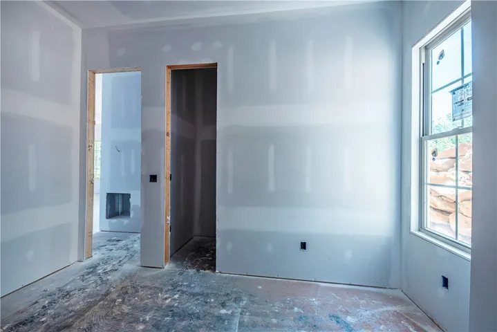 This interior space showcases a blank canvas awaiting your personal touch.