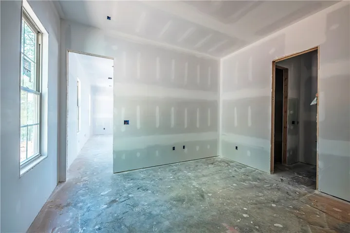 This interior space showcases a blank canvas awaiting personalized touches.