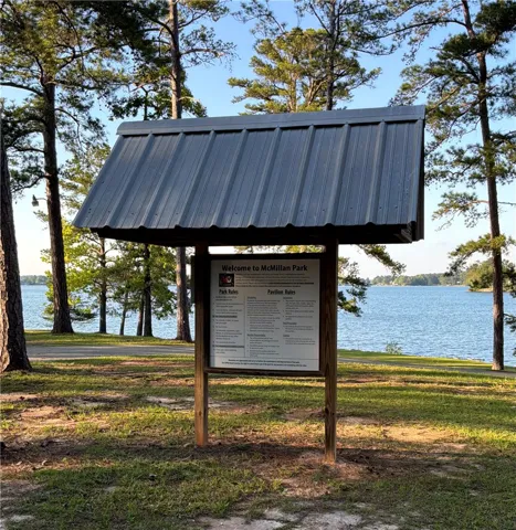 This serene lakeside park offers lush surroundings and direct water access.