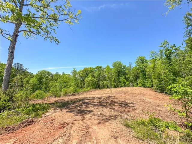 This spacious, cleared lot offers a serene setting for your future home, surrounded by lush woodlands.