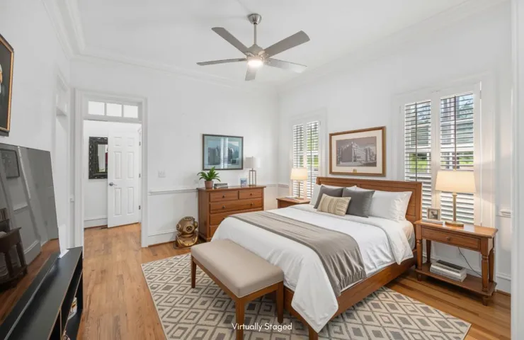 DOORS HAVE BEEN ADDED TO NOW MAKE THIS A BEDROOM! Versatile space can also serve as a den, office, workout room, etc.