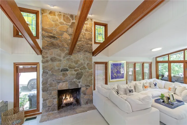 Stunning stain glass windows!