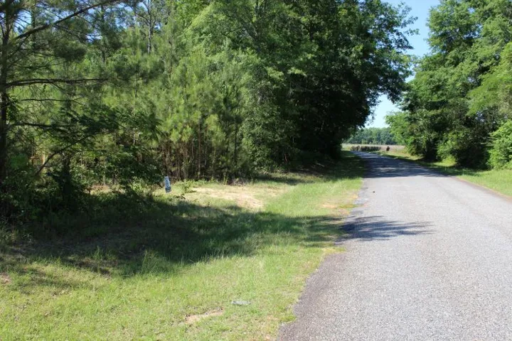 This county road frontage leads to a serene escape