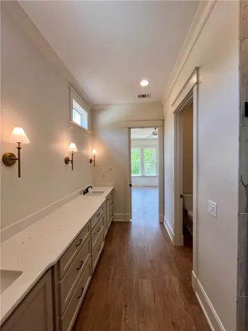 Primary Bathroom with Zero Entry Shower & Spacious Primary Closet!