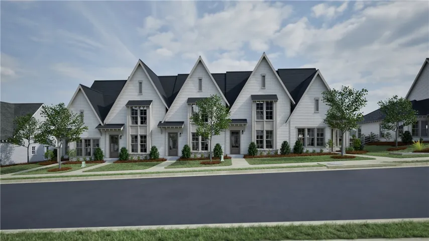 Digital Rendering of Townhome Units 199 - 203