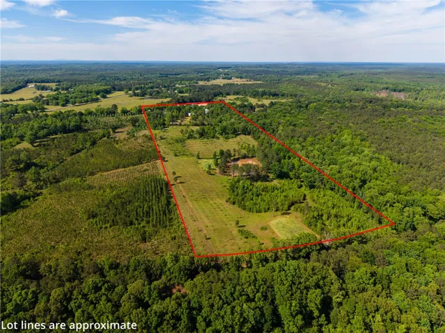 Discover vast acreage with mature trees and open fields, ready for your vision.