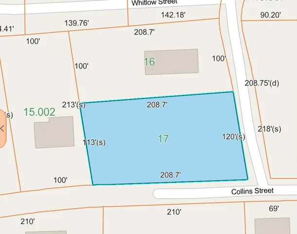 Visualize your future dream home on this detailed plat map.
