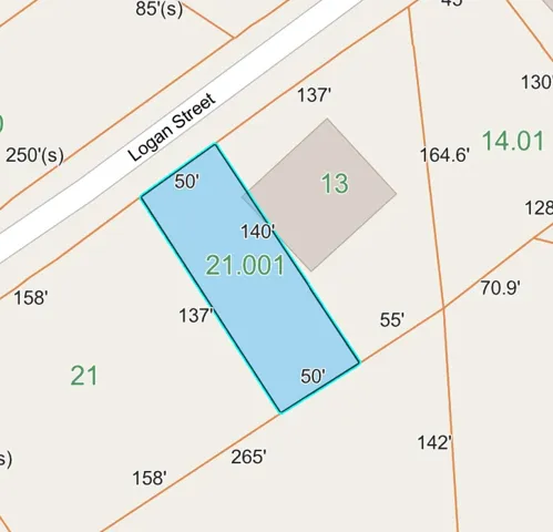 Visualize your property and its surroundings with this detailed plat map.
